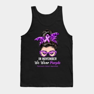 In November We Wear Purple Pancreatic Cancer Awareness Tank Top